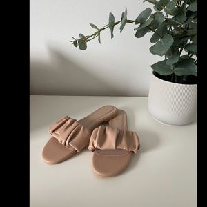 EGO nude sandal - size 10